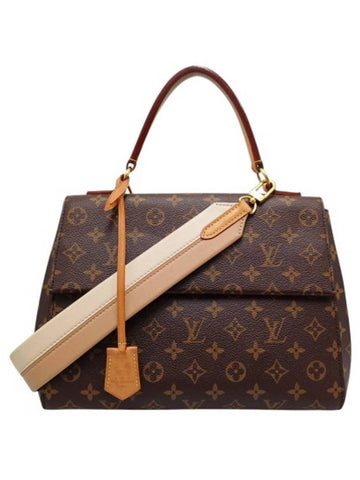 M43653 Monogram Canvas Clooney MM Tote Bag Strap - LOUIS VUITTON - BALAAN 1