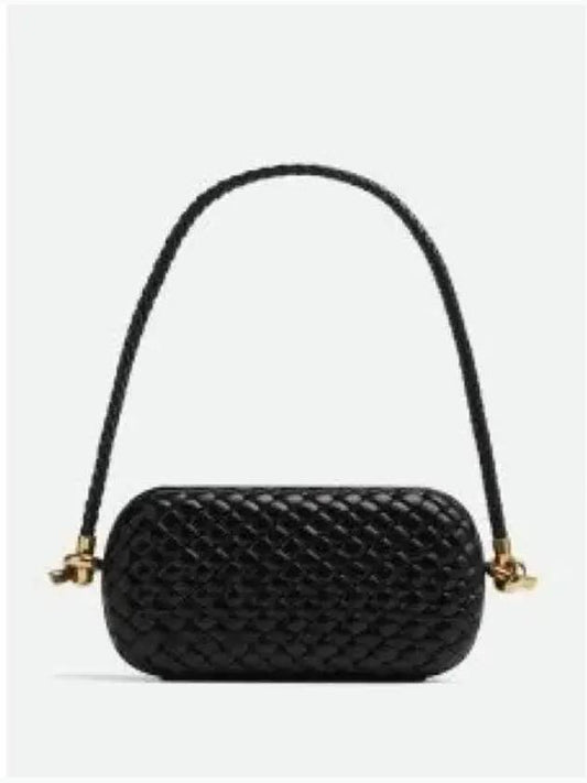 Knot Minadiair On Strap Tote Bag Black - BOTTEGA VENETA - BALAAN 2