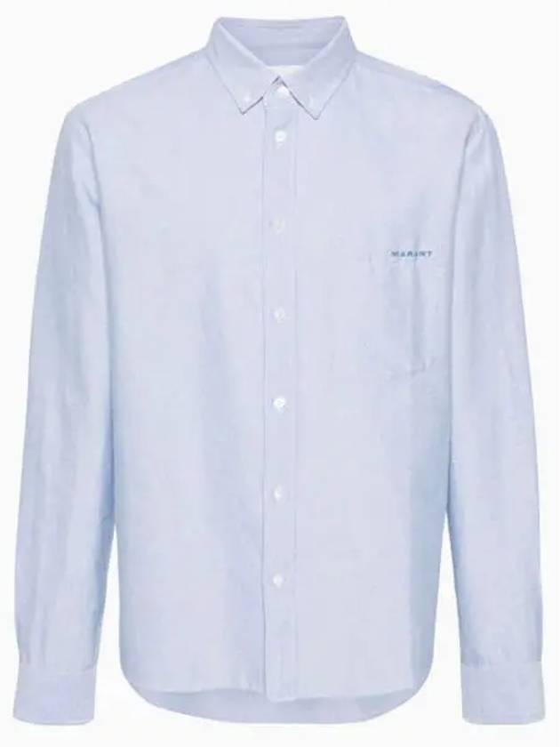 Chemise Jasolo Long Sleeve Shirt Blue - ISABEL MARANT - BALAAN 2