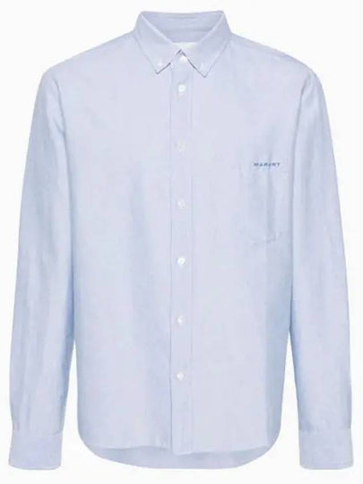 Chemise Jasolo Long Sleeve Shirt Blue - ISABEL MARANT - BALAAN 2