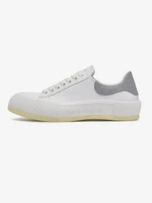 Skate Sneakers White Gray 682406WIB659071 - ALEXANDER MCQUEEN - BALAAN 1