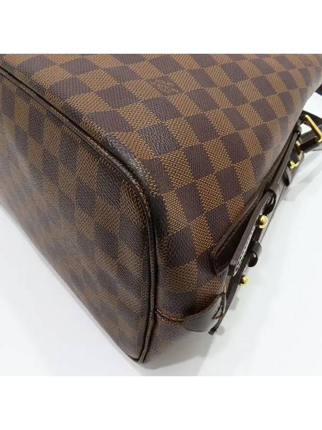 N41108 Damier Eben Canvas Cabas Rivington Shoulder Bag - LOUIS VUITTON - BALAAN 6