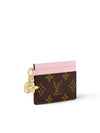 LV Charm Monogram Card Wallet Brown Pink - LOUIS VUITTON - BALAAN 3