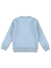 Kids logo print sweatshirt light blue - GOLDEN GOOSE - BALAAN 2