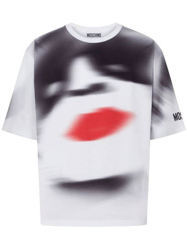 Moschino T-Shirt With Graphic Print - MOSCHINO - BALAAN 1