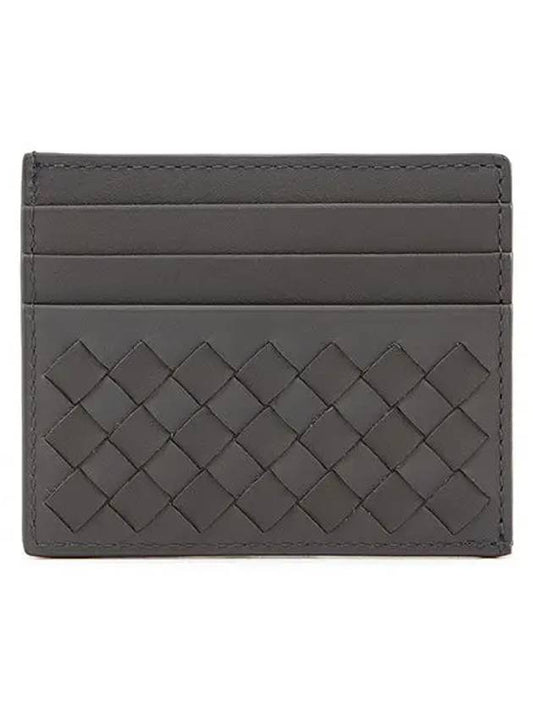 Intrecciato Card Wallet Grey - BOTTEGA VENETA - BALAAN 2