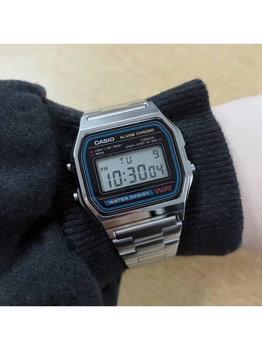 Signature Digital Metal Watch Silver - CASIO - BALAAN 2