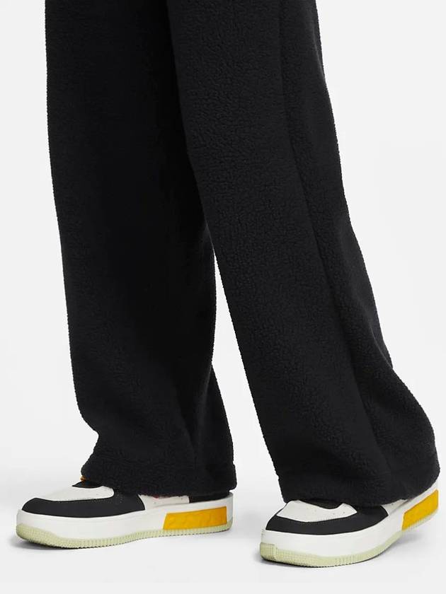 Fleece Pants DV4362 010 Black WOMENS S M Asian Fit - NIKE - BALAAN 4