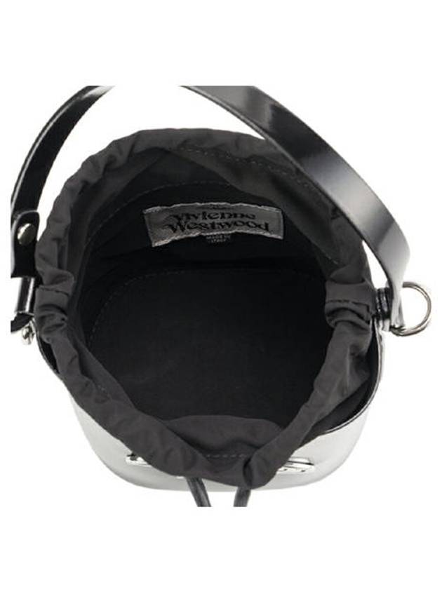 Daisy Mini Bucket Black 5202006CU - VIVIENNE WESTWOOD - BALAAN 4