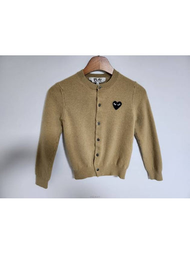 M Beige Black Women s Cardigan AZ N023 - COMME DES GARCONS - BALAAN 1