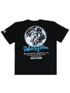 Astronaut Printing Overfit Short Sleeve T-Shirt Black - CODE I'M - BALAAN 1