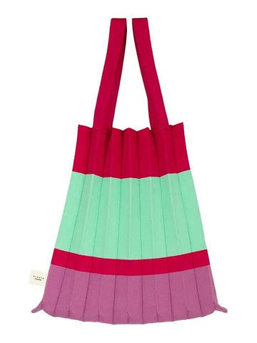 Tote Bag Magenta Mint - PLEATSMAMA - BALAAN 1