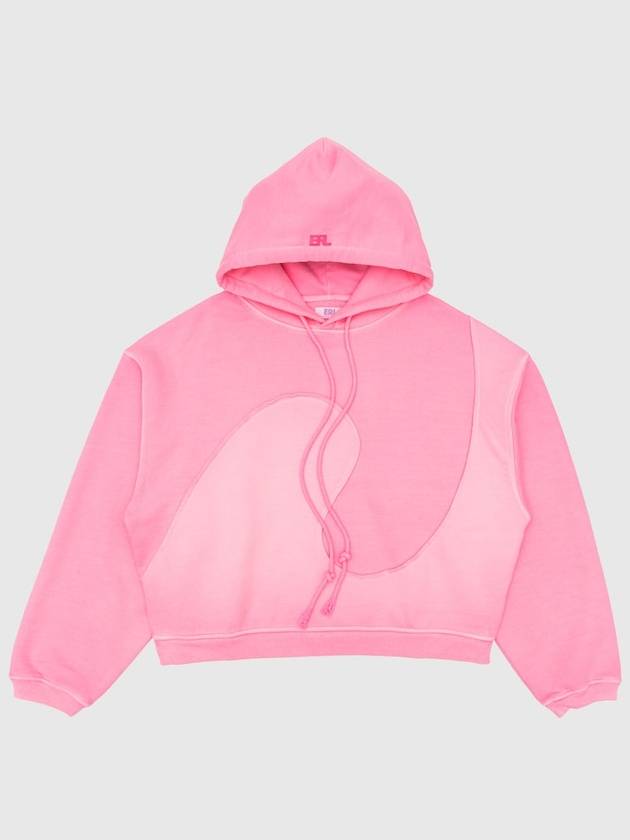 Swirl fleece hoodie - ERL - BALAAN 1