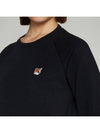 Fox Head Patch Adjusted Sweatshirt Black - MAISON KITSUNE - BALAAN 3