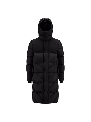 Burney Long Down Padding Black - MONCLER - BALAAN 1