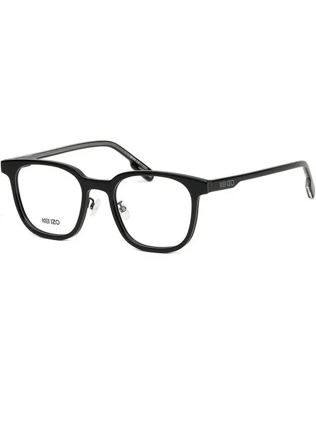 Glasses frame KZ50106F 001 square horn rim Asian fit - KENZO - BALAAN 7