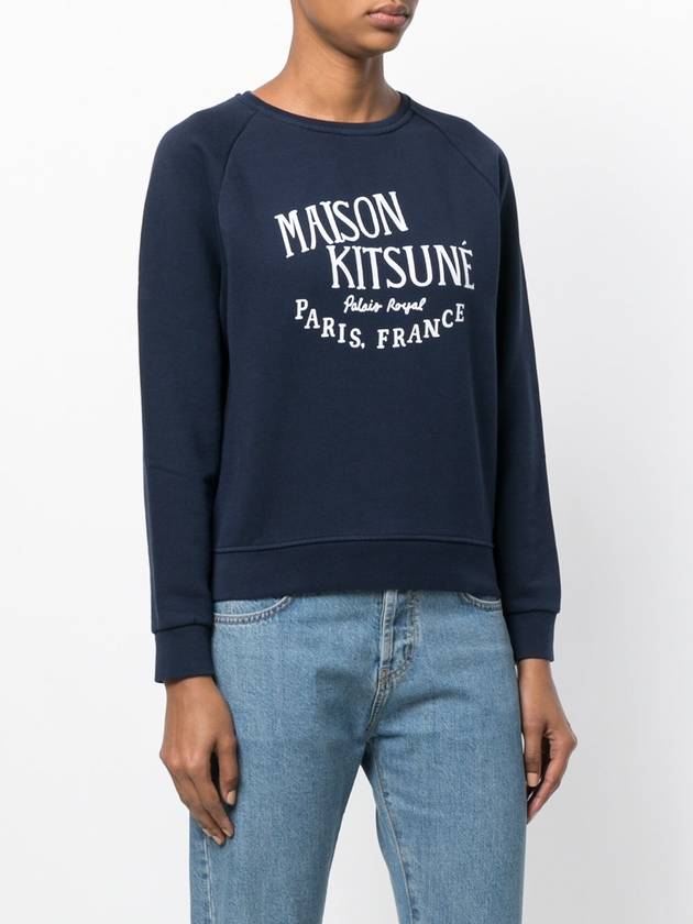 Palais Royal Classic Sweatshirt Navy - MAISON KITSUNE - BALAAN 4