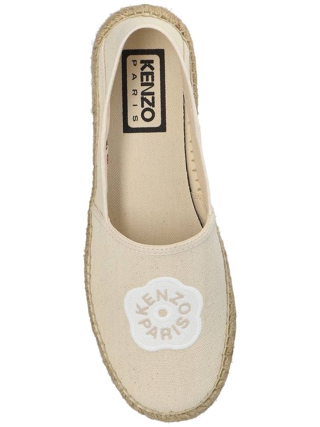 Kenzo Espadrilles With Logo, Women's, Cream - KENZO - BALAAN 6