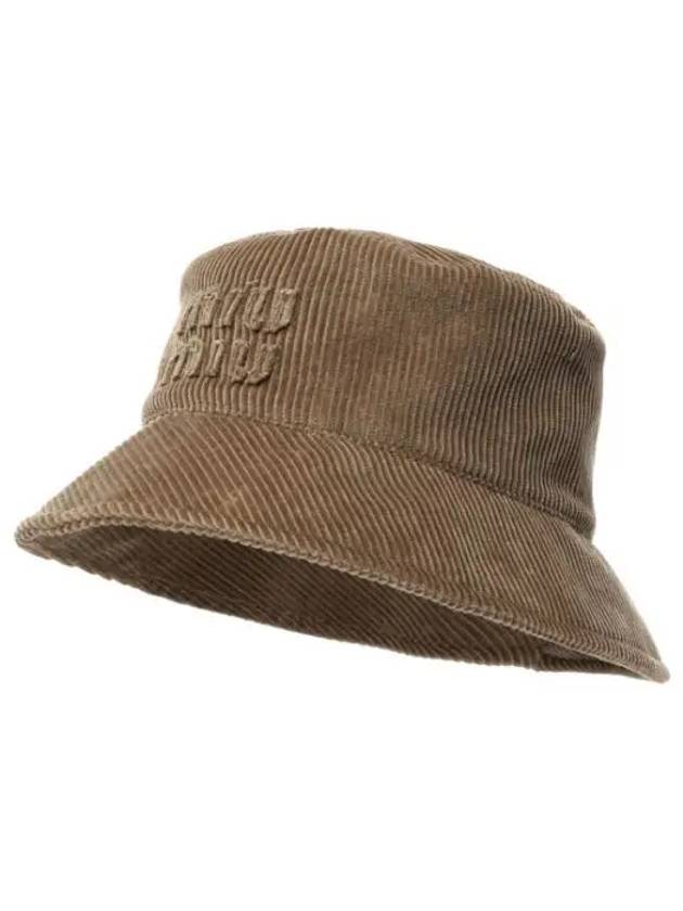 velvet bucket hat women - MIU MIU - BALAAN 1