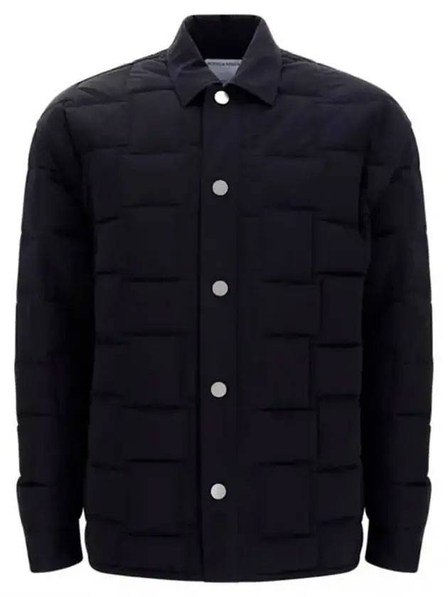 Intrecciato Detail Quilted Padding Black - BOTTEGA VENETA - BALAAN 1