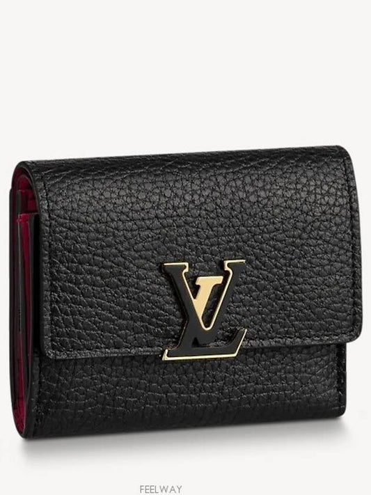 Capucines XS Half Wallet Black - LOUIS VUITTON - BALAAN 2