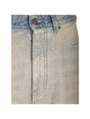 Logo Patch Faded Tapered Baggy Jeans Blue - BALENCIAGA - BALAAN 6