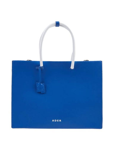 Wide Shopper Tote Bag Blue - ADER ERROR - BALAAN 1