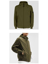 Shell R Lens Patch Casual Hooded Jacket Green - CP COMPANY - BALAAN 5