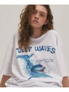 Wave Dolphin Short Sleeve T Shirt White - CPGN STUDIO - BALAAN 4