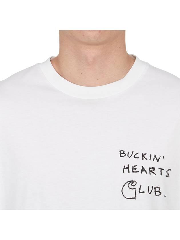 Pepe B.H.C Short Sleeve T-Shirt White - CARHARTT WIP - BALAAN 6