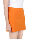 Women's Amelie H Line Skirt Orange - J.LINDEBERG - BALAAN 4