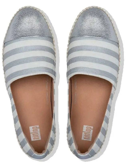 Dahlia Espadu Silver Metallic Women's SlipOns - FITFLOP - BALAAN 2