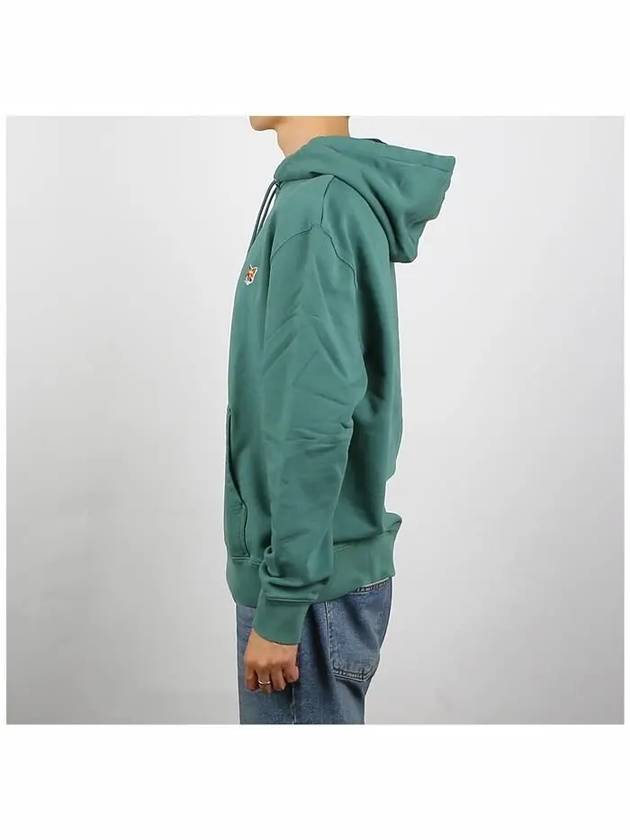 Fox Head Patch Regular Hoodie Teal Grey - MAISON KITSUNE - BALAAN 4