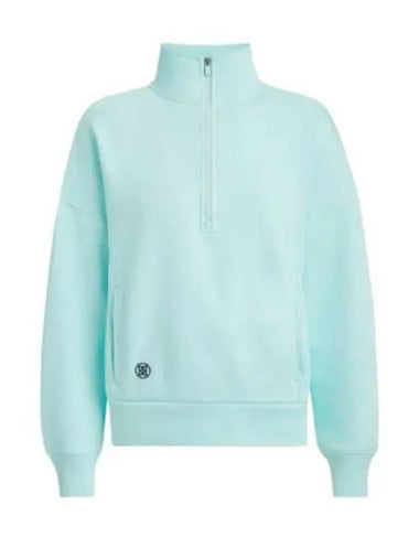 GFORE PRAY FRENCH TERRY QRT ZIP BOXY PULLOVER GLM000028 DAYBREAK Women s Golf Two Quarter - G/FORE - BALAAN 1