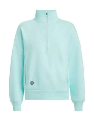 GFORE PRAY FRENCH TERRY QRT ZIP BOXY PULLOVER GLM000028 DAYBREAK Women s Golf Two Quarter - G/FORE - BALAAN 1