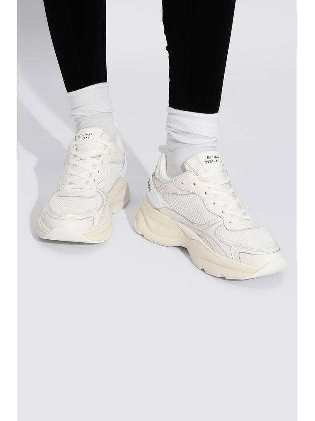 Stuart Weitzman ‘Trainer’ Sneakers, Women's, White - STUART WEITZMAN - BALAAN 2