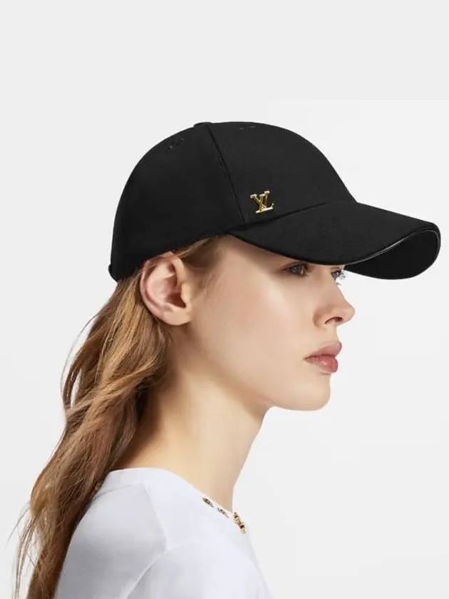 LV Iconic Ball Cap Black - LOUIS VUITTON - BALAAN 2