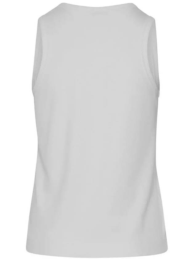 Logo Print Sleeveless White - MONCLER - BALAAN 5