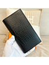 MC2 Long Wallet Alligator Black - HERMES - BALAAN 3