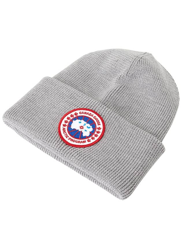 Arctic Disc Torque Wool Beanie Heather Grey - CANADA GOOSE - BALAAN 4