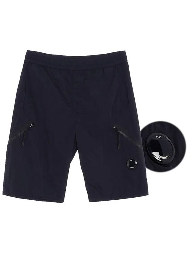 Chrome R Multi-Pocket Bermuda Shorts Navy - CP COMPANY - BALAAN 3