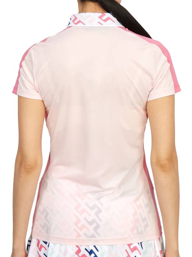 Golfwear Tilda Women's Collar Short Sleeve T-Shirt GWJT08473 S054 - J.LINDEBERG - BALAAN 5