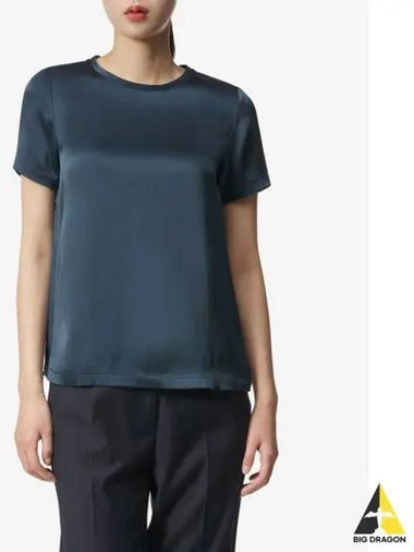 Max Mara Rebecca short sleeve t shirt dark navy 91660139600006 - S MAX MARA - BALAAN 1