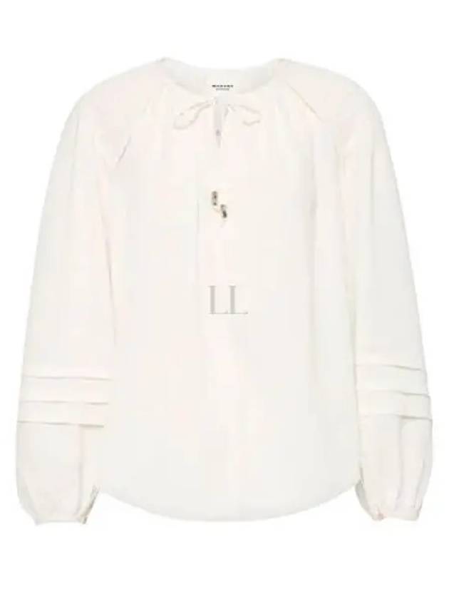 Lamaya Blouse White - ISABEL MARANT - BALAAN 2