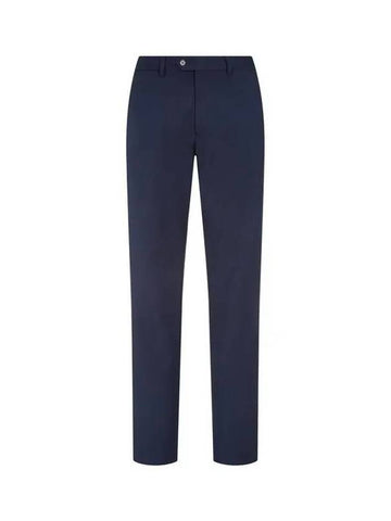 Men s Wool Unbalanced Closing Pants Dark Blue 271521 - EMPORIO ARMANI - BALAAN 1