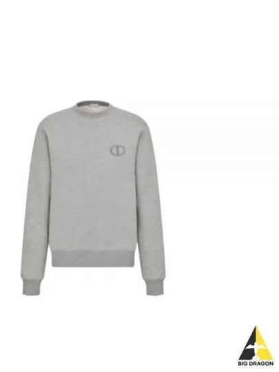 CD Icon Cotton Sweatshirt Grey - DIOR - BALAAN 2