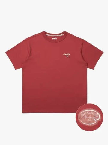 Diadora Montello Round T Shirt RED - DIADORA - BALAAN 1