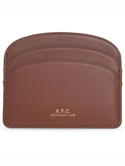 Demi Lune Card Wallet Brown - A.P.C. - BALAAN 2