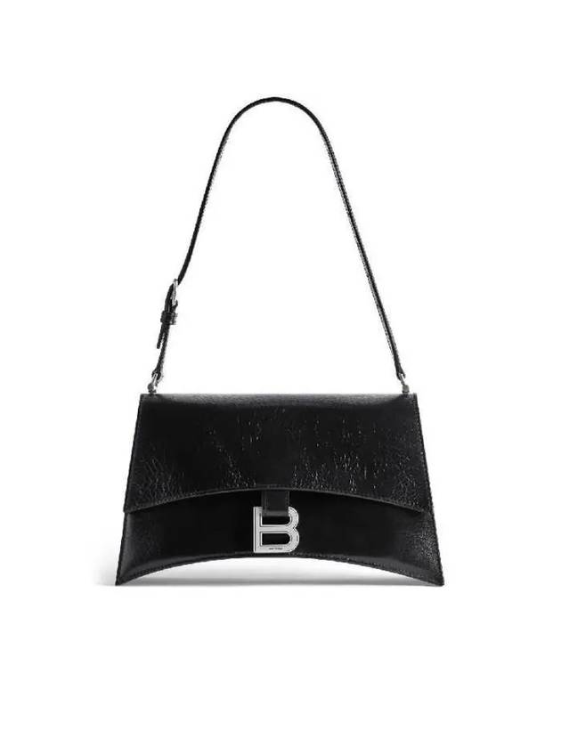 Crush Small Shoulder Bag Black - BALENCIAGA - BALAAN 2