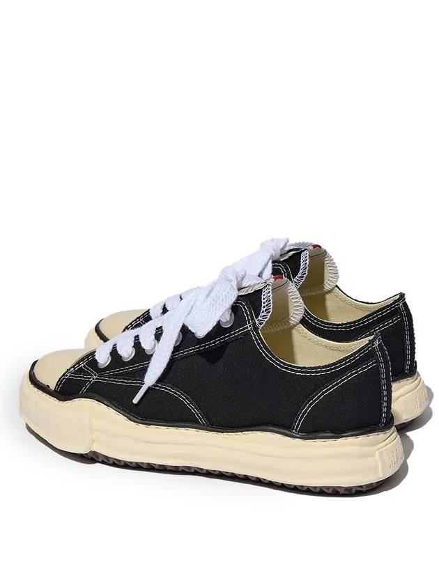 Yasuhiro Mihara Peterson Og Sole Canvas Low Top Sneakers Black - MIHARA YASUHIRO - BALAAN 3